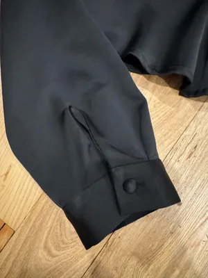 ZARA Satin Button Down Blouse thumbnail 3