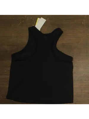 NWT All In Motion Womens High Neck Racerback Stretchy Tank Top 92933115 Black XL thumbnail 3