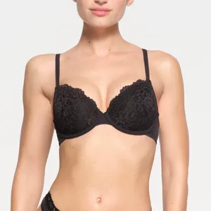 NWT Skims Fits Everybody Lace Push-Up Demi Bra thumbnail 1