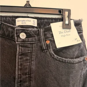 NWT Abercrombie & Fitch The Dad High Rise Curve Love 4 XS thumbnail 4