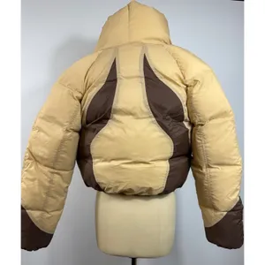NWT OW Collection Swirl Puffer Jacket Tan/Downtown Colorway Size Small‎ thumbnail 7