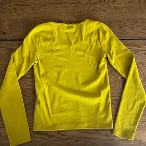 Chartreuse Sunday Best full-length, V-neck long sleeve thumbnail 2