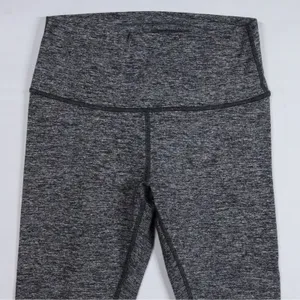 Lululemon Wunder Under Leggings Womens 8 Gray Heathered Space Dye High Rise Crop thumbnail 12