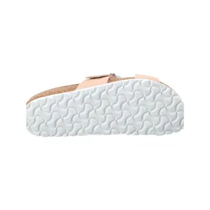 Birkenstock Siena Big Buckle Leather Nubuck Slides Sandals Light Pink Womens 40 thumbnail 4