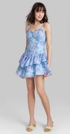 Wild Fable Floral Dress thumbnail 5