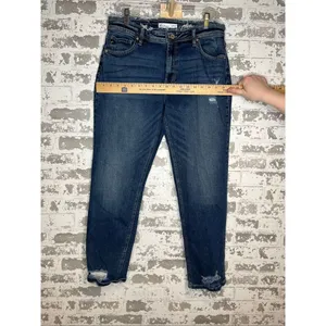 Kancan | women distressed denim jeans thumbnail 4