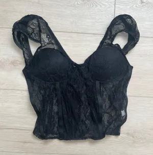 Black Corset Top thumbnail 1