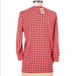 J Crew factory size small 3/4 sleeve top; new thumbnail 3