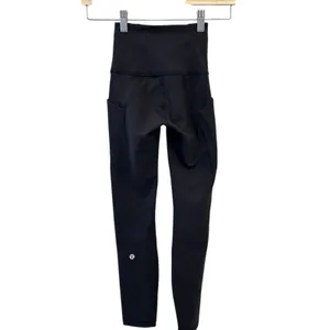 Lululemon Wunder Train High Rise Tight 25" with Pockets Size 0 New Authentic thumbnail 4