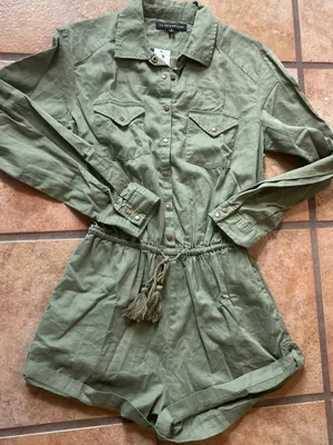 Wasson Military- Olive Snap Shirt Jacket thumbnail 1