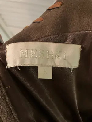 Meshki Audrey Faux Suede Leather Corset Size Small thumbnail 6