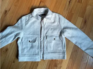 Zara Grey Structured Jacket thumbnail 1