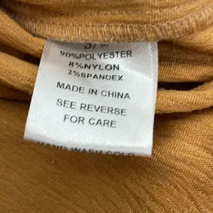 Wishlist Apparel Corduroy Mustard Color Schaket with Doleman sleeves S/Medium thumbnail 12