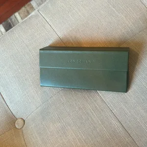 Longchamp‎ Olive Fold Over Eye Glass Case thumbnail 3