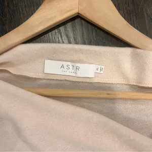Astr the label Soft Peach Knit Top One Shoulder thumbnail 3
