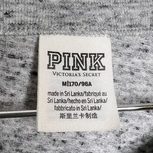 Pink Victoria’s Secret Bling V Neck T Shirt Gold Sequins Women’s Size Medium thumbnail 3
