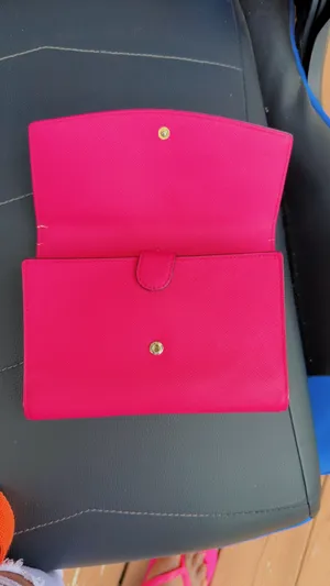 Kate Spade Hot Pink Leather Continental Wallet thumbnail 5