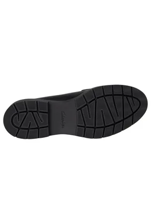 Clarks Westlynn Glow Penny Loafer 26184333 Black Leather 5M thumbnail 14