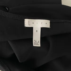 Leith Black Sleeveless Jumpsuit Square‎ Neck Wide Leg Spaghetti Straps Medium thumbnail 11