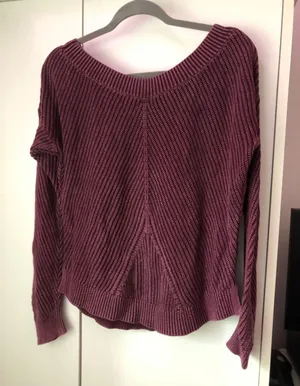 Aerie Purple Sweater thumbnail 2