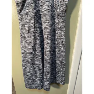MPG Women's Size Medium Marled Performance Dress Purple Black V-Neck Sleeveless thumbnail 10
