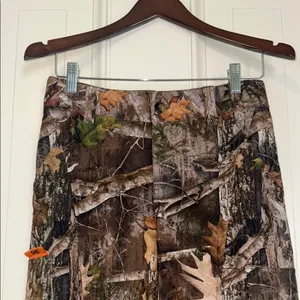Green and Brown Cargo Pants with Camouflage Design thumbnail 4