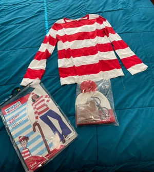 Womens where’s Waldo Waldo kit S 4-6 thumbnail 1