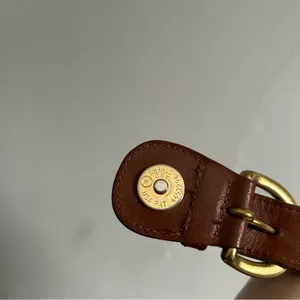 Vintage Coach 4156 Toffee Brown Leather Soho Belted Bucket Buckle Pouch Bag thumbnail 16