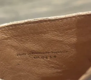 Jack Rogers Tan Leather Marley Western boho Style Mule thumbnail 7