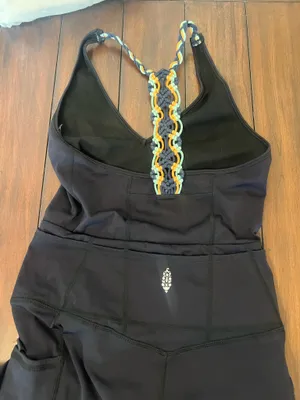 Free People Bodysuit Black XS thumbnail 2
