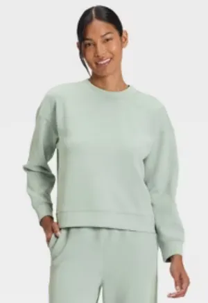 All in Motion Light Green Pullover thumbnail 1