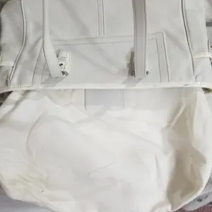 Coach White Leather Legacy Tote thumbnail 6