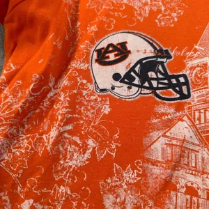 Auburn Tigers Y2k Fitted Tee Shirt Women's X-Large Embellished Short Sleeve thumbnail 5