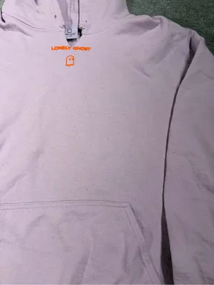 Lonely Ghost Lavender Pullover text me when you get home Hoodie XL thumbnail 3