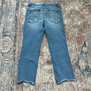 Good American Good Legs Straight Jeans Size 12 Blue 449 thumbnail 13