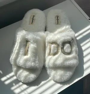 Bridal Slippers Size 7.5 thumbnail 1