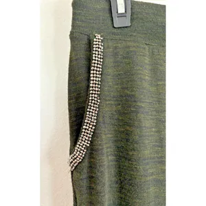 Juicy Couture Tracksuit Womens Size Medium Green Vintage Y2K Preppy‎ Classic Gym thumbnail 6