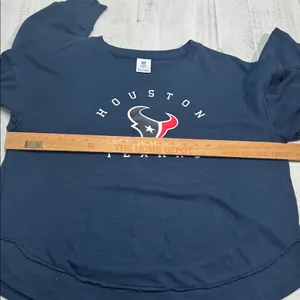 NFL Houston Texans women crew neck pull over thumbnail 3