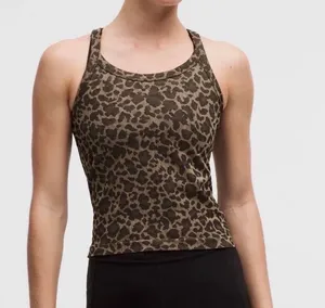 Lululemon Swiftly Cami Mesh Leopard/Night Brown 14 NWT thumbnail 1
