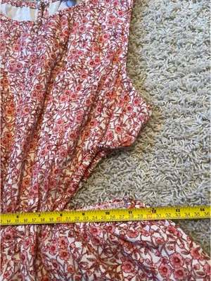 American Eagle Floral Cut Out Romper  thumbnail 7