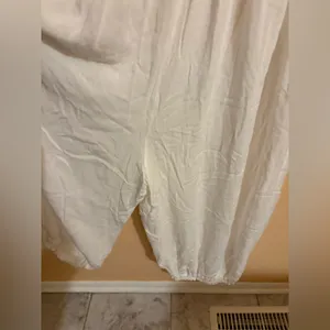 NWT Free People Movement Emery Pants in White thumbnail 5