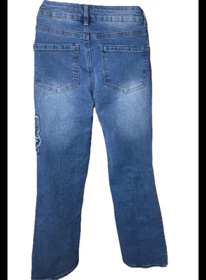Butterfly flare jeans Blue Size XXS thumbnail 4