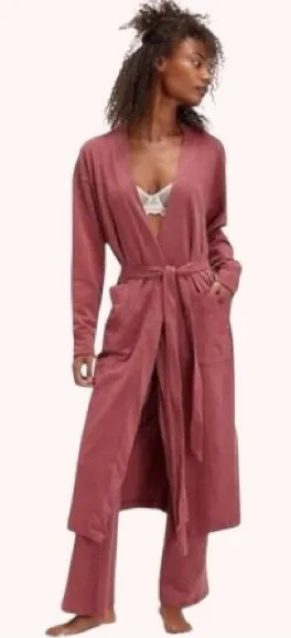 Free People Maxi Cardi Wrap Robe Size X-Large thumbnail 1