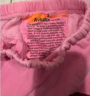 Aviator Nation Sweatpants Pink thumbnail 3
