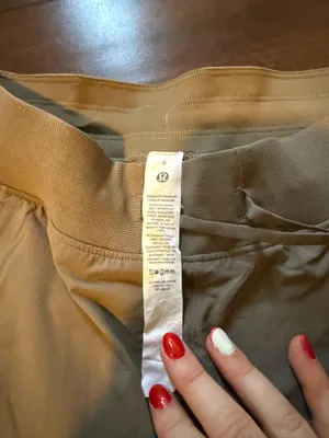 Lululemon beige khaki joggers thumbnail 4