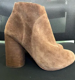 JEFFREY CAMPBELL Sz 8 HANGER 2 PLATFORM STACKED HEEL ANKLE BOOTS BOOTIES thumbnail 1