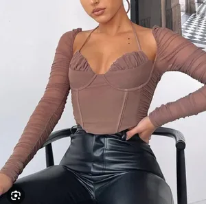 White Fox Mesh Top thumbnail 1