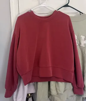 Lululemon Cropped Crew Softstreme thumbnail 1