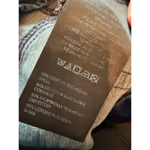 We The Free Jeans Womens 29 Blue Belted High Rise Straight‎ Leg Seamed Denim thumbnail 11