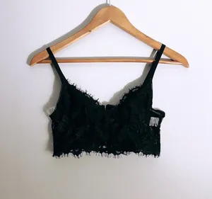 Lace Black Bralette Size XS thumbnail 1